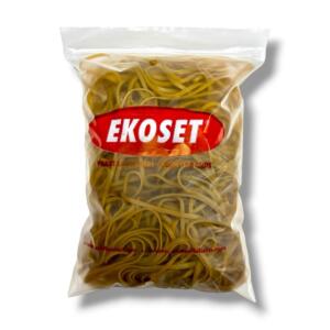 Ekoset 120x3mm Geniş Kauçuk Paket Ambalaj Lastiği 500 Adet