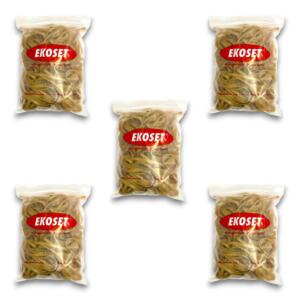 Kauçuk Kalın Paket Lastiği 180x6mm 500 Gram 5li Paket