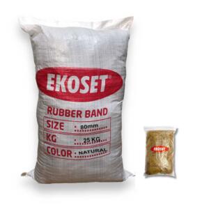 Kauçuk Paket Lastiği 80mm 25 Kg