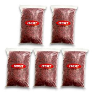Kırmızı Para Lastiği 70mm 5 KG