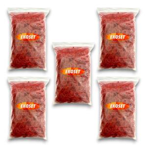 Küçük Kırmızı Paket Lastiği 40mm 5 KG