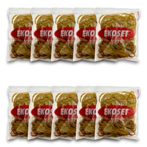 120mmx5mm Geniş Kauçuk Paket Ambalaj Kasa Lastiği 1.000 Adet (120x5)