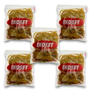 120mmx5mm Geniş Kauçuk Paket Ambalaj Kasa Lastiği 500 Adet (120x5)