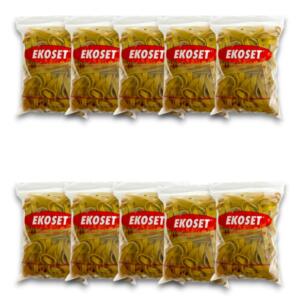130mmx10mm Extra Geniş Kauçuk Paket Ambalaj Lastiği 1.000 Adet (130x10)