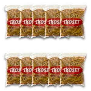180mmx3mm Geniş Kauçuk Paket Ambalaj Kasa Lastiği 1.000 Adet (180x3)