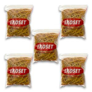 180mmx3mm Geniş Kauçuk Paket Ambalaj Kasa Lastiği 500 Adet (180x3)