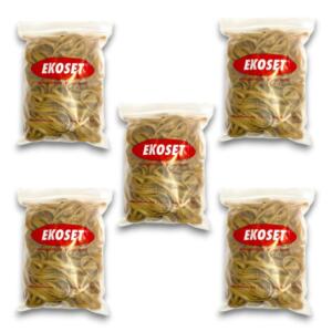 180mmx5mm Geniş Kauçuk Paket Ambalaj Kasa Lastiği 500 Adet (180x5)