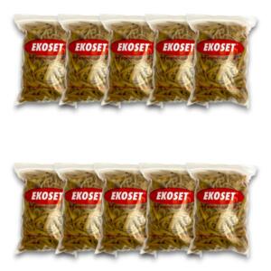 180mmx6mm Geniş Kauçuk Paket Ambalaj Kasa Lastiği 1.000 Adet (180x6)