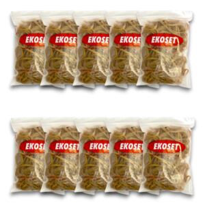 220mmx5mm Geniş Kauçuk Paket Ambalaj Kasa Lastiği 1.000 Adet (220x5)