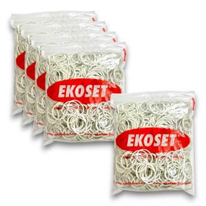 40mm Beyaz Kauçuk Paket Ambalaj Lastiği 5.000 Adet