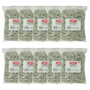 70mm Beyaz Kauçuk Paket Ambalaj Lastiği 10.000 Adet