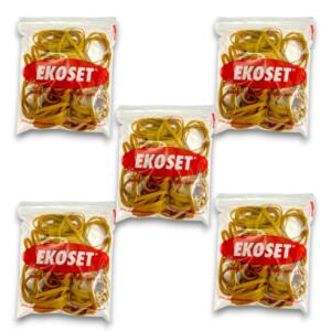 70mmx5mm Geniş Kauçuk Paket Ambalaj Para Lastiği 500 Adet (70x5)