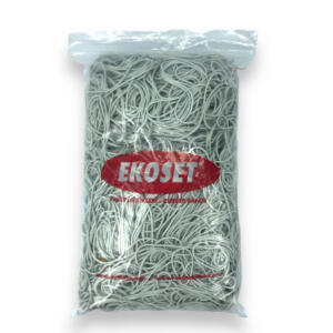 Beyaz Büyük Paket Lastiği 120mm 1Kg