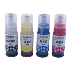 Ekoset Canon G540 G640 GI-43 4 Renk Muadil Mürekkep