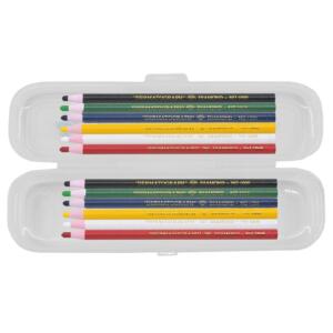 Diamond İpli Kalem China Marker Karışık 6 Renk 12li Paket
