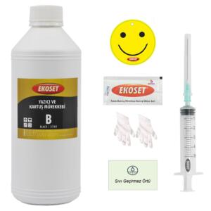 Epson L455 L550 L565 Siyah Muadil Mürekkep 1 Litre Megaboy