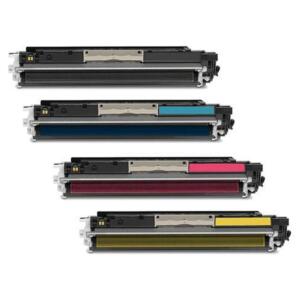 HP 126A Pro CP1025 M175 Muadil Toner Seti 4 Renk CE310A