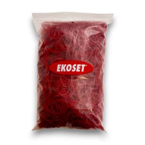70mm Kırmızı Kauçuk Paket Ambalaj Lastiği 1 Kg