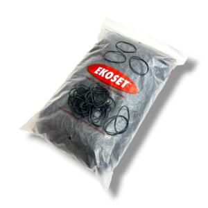 70mm Siyah Paket Lastiği 1 Kilogram