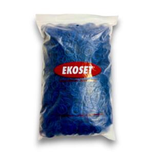 40mm Mavi Kauçuk Paket Ambalaj Lastiği 1Kg