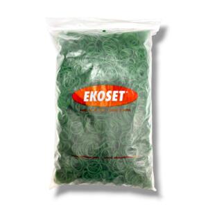40mm Yeşil Kauçuk Paket Ambalaj Para Lastiği 1Kilogram