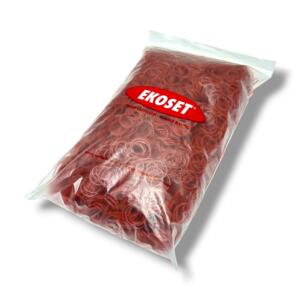 40mm Kırmızı Maydonoz Tere Roka Bağlama Lastiği 1Kg