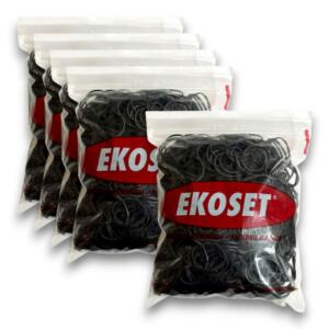 40mm Siyah Kauçuk Paket Ambalaj Toka Para Lastiği 5.000 Adet