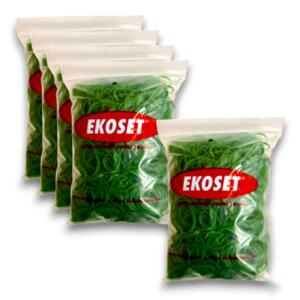 70mm Yeşil Kauçuk Paket Ambalaj Para Lastiği 5.000 Adet