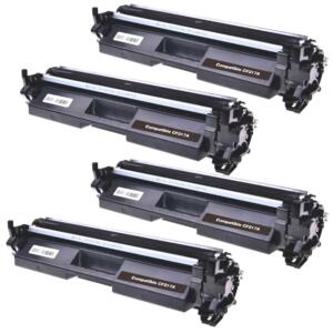 HP 17A M102 M130 Muadil Toner 4'lü Paket