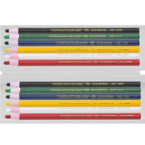 Diamond İpli Kalem China Marker Karışık 6 Renk 12li Paket